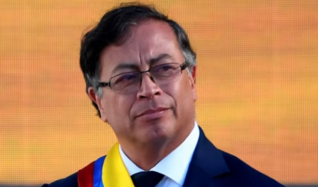 Colombian President Gustavo Petro